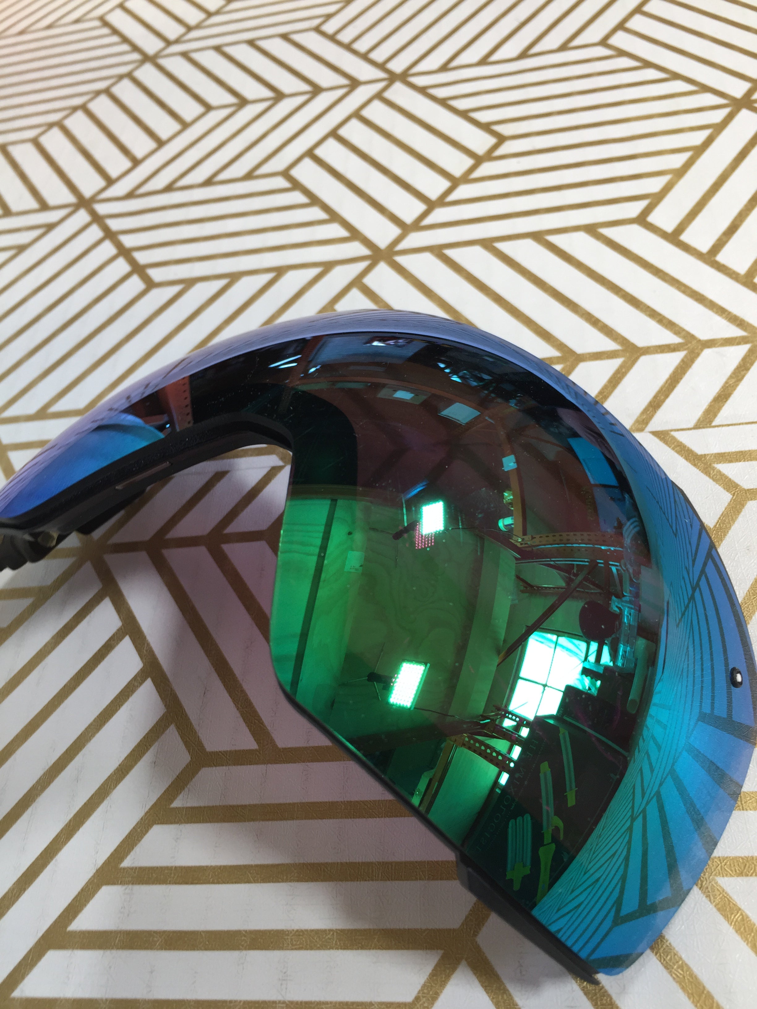 Smith I/O Mag Snow Goggle Replacement Lens ChromaPop Sun Green Mirror (7754639868142)